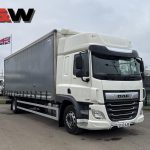 DAF FA CF260 Spacecab Curtainside with Tail-Lift