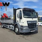 DAF 2020(69) FA LF 230 4x2 DROPSIDE/CRANE -207000kms