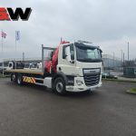 DAF 2020 (70) FAN CF340 6x2 Flatbed Crane - 153000kms
