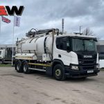 Scania P320 XT 6x4 Kilowhale High Volume Jetvac Tanker